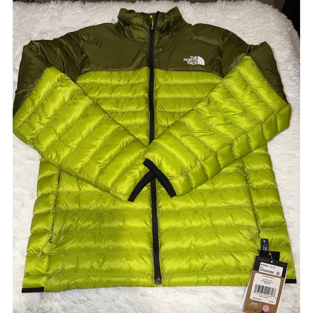 The North Face Men's Terra Peak Jacket Medium Meadow Grass Forrest Olive New